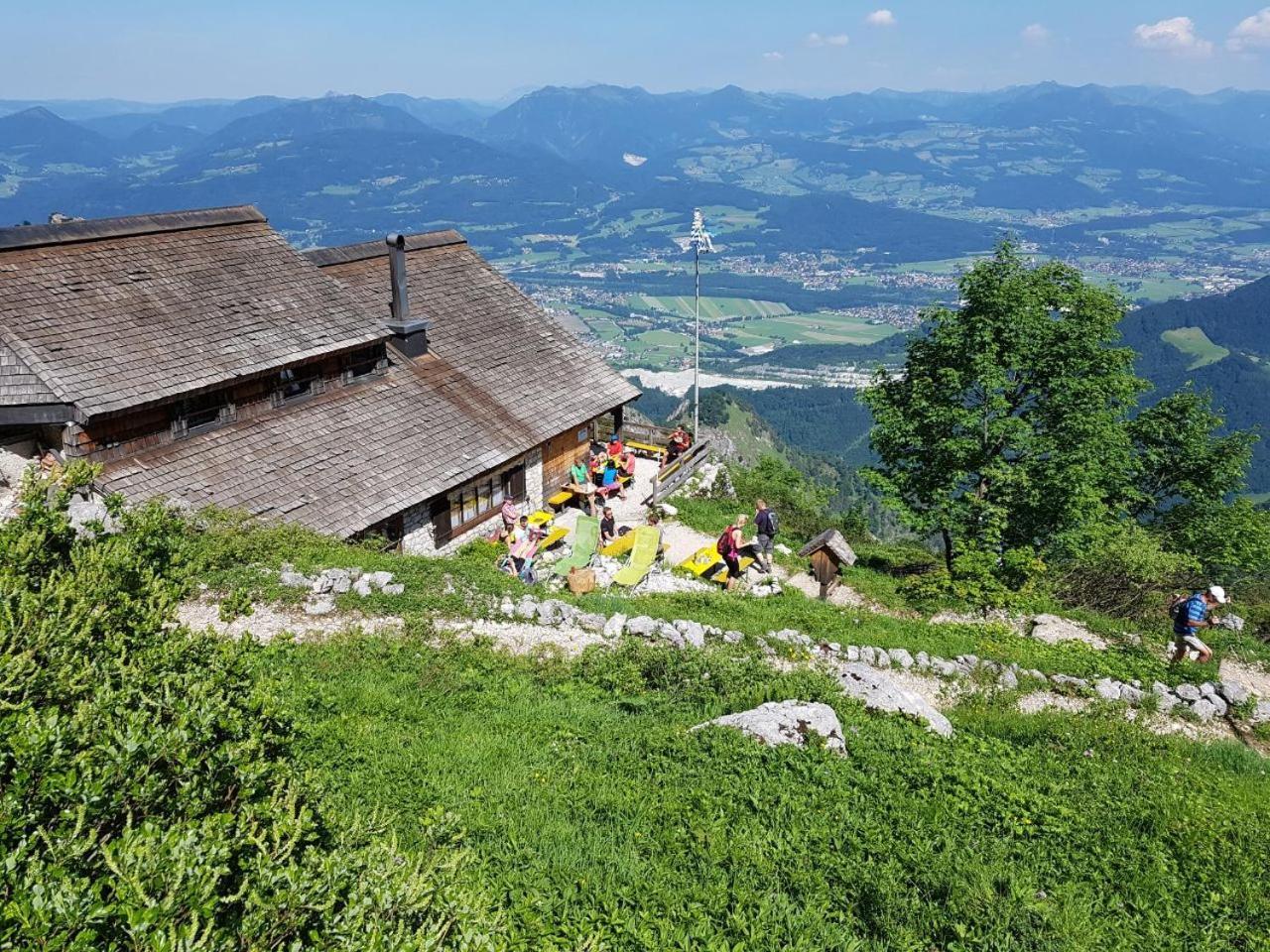 Ferienwohnung Staufenblick Piding Bagian luar foto